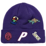 Thumbnail PALACE NEW ERA JESUS BEANIE PURPLE one color