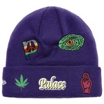 Thumbnail PALACE NEW ERA JESUS BEANIE PURPLE one color