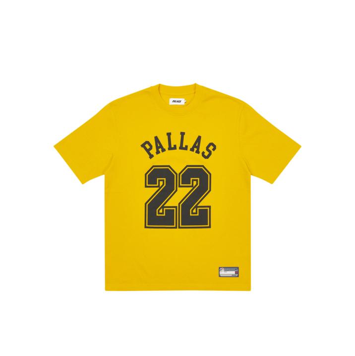 SPORTS MESH T-SHIRT YELLOW one color