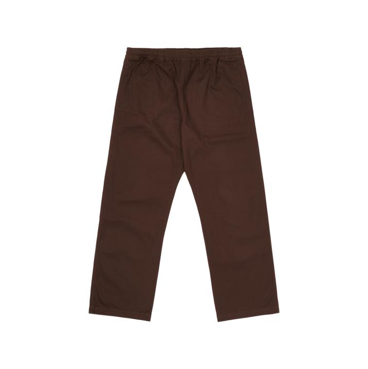RELAX PANT BROWN one color