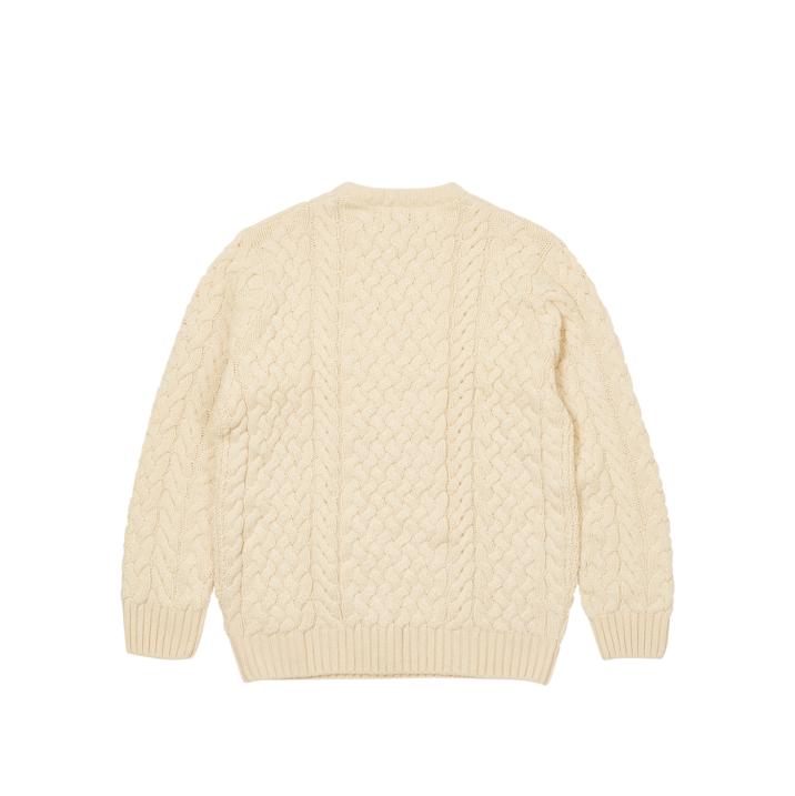 Thumbnail CABLE KNIT ECRU one color