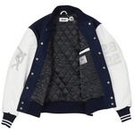 Thumbnail GREEK VARSITY JACKET BLUE one color