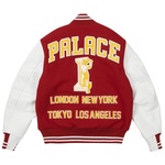 Thumbnail GREEK VARSITY JACKET RED one color