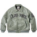 Thumbnail PALACE AVIREX LEATHER JACKET GREY one color