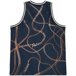 Thumbnail CHAIN BASKETBALL VEST NAVY one color