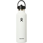 Thumbnail PALACE HYDRO FLASK 21 OZ STANDARD MOUTH WITH FLEX STRAW CAP WHITE one color