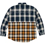 Thumbnail CHECKMATE DROP SHOULDER SHIRT NAVY one color