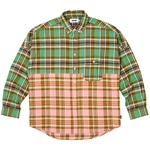 Thumbnail CHECKMATE DROP SHOULDER SHIRT GREEN one color