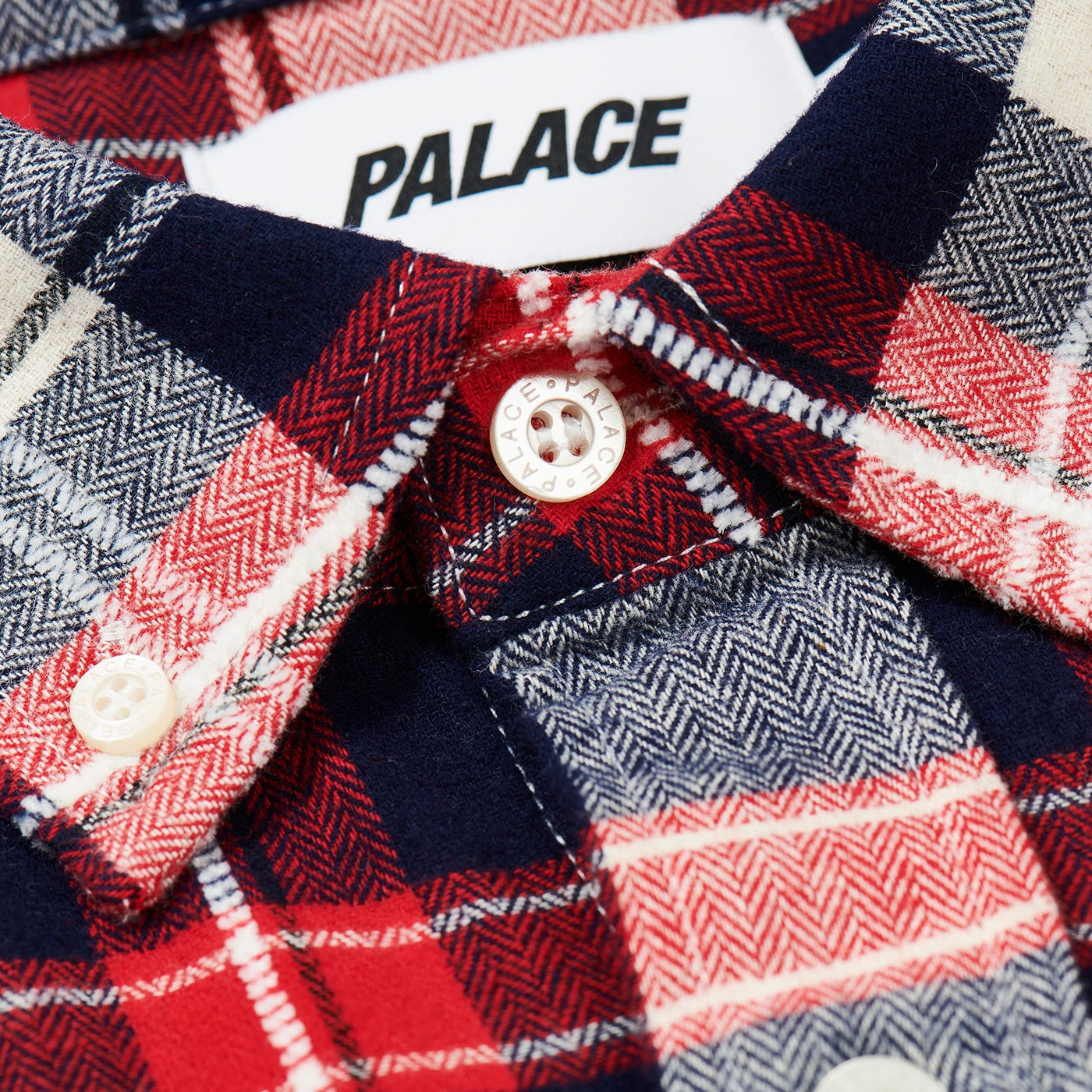 Thumbnail CHECKMATE DROP SHOULDER SHIRT RED one color