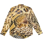 Thumbnail ANIMAL PRINT SHIRT YELLOW one color