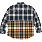 Thumbnail CHECKMATE DROP SHOULDER SHIRT NAVY one color