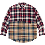 Thumbnail CHECKMATE DROP SHOULDER SHIRT RED one color