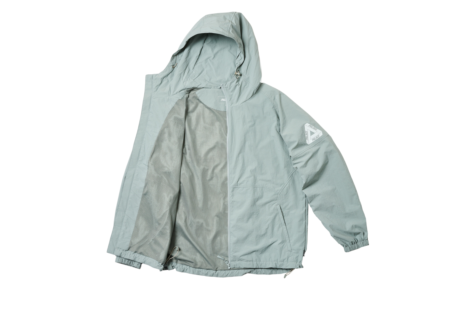 Hooded Sheller Jacket Cloudy - Autumn 2023 - Palace Community Hooded Sheller Jacket Cloudy - Autumn 2023 - Palace Community