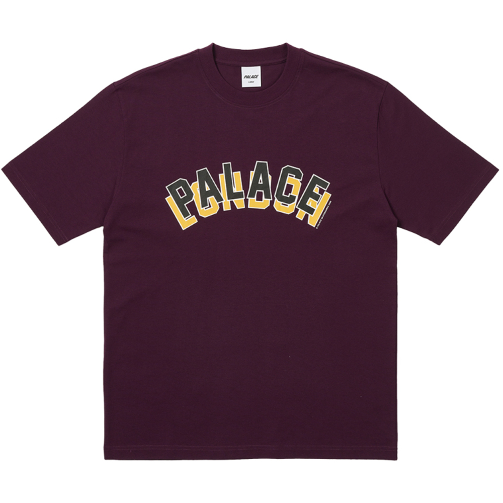 Thumbnail LONDON STACK T-SHIRT RED WINE one color
