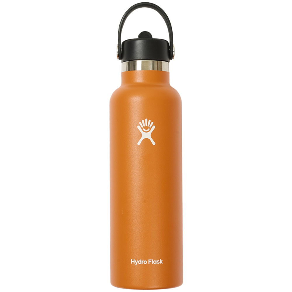Thumbnail PALACE HYDRO FLASK 21 OZ STANDARD MOUTH WITH FLEX STRAW CAP ORANGE one color