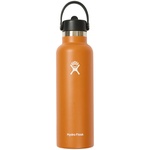 Thumbnail PALACE HYDRO FLASK 21 OZ STANDARD MOUTH WITH FLEX STRAW CAP ORANGE one color