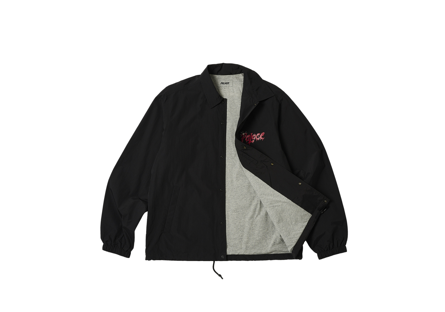 Scratchy Coach Jacket Black - Autumn 2023 - Palace Community