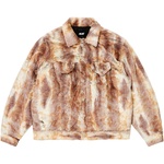 Thumbnail FURRY TRUCKER JACKET BROWN one color