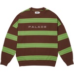 Thumbnail RELAX STRIPE CREW CAKED BROWN one color