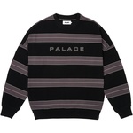 Thumbnail RELAX STRIPE CREW BLACK one color