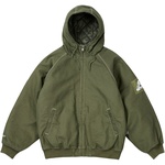Thumbnail 10 OZ HOODED JACKET OLIVE one color