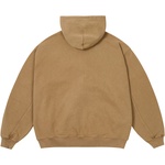 Thumbnail TRIPLE STITCH ZIP HOOD PIGMENT BROWN one color