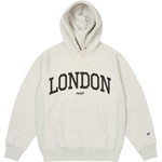Thumbnail PALACE CHAMPION SHOP HOOD LONDON GREY MARL one color