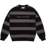 Thumbnail RELAX STRIPE CREW BLACK one color
