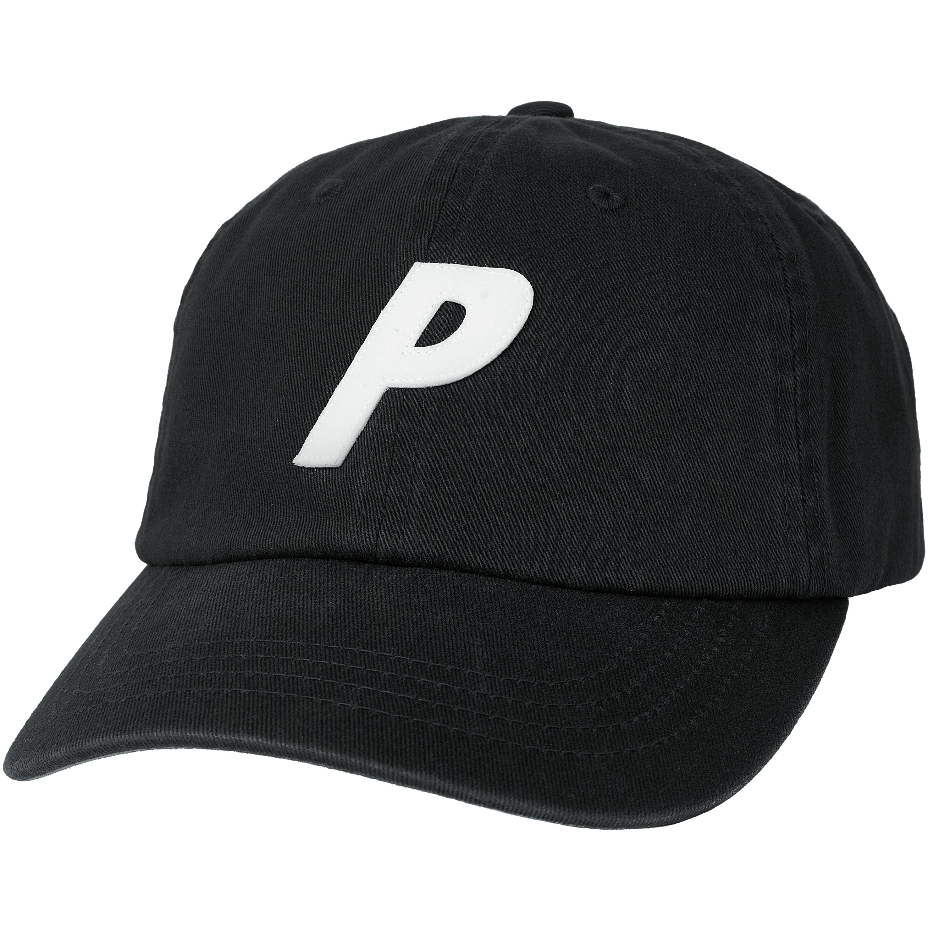 Thumbnail P 6-PANEL BLACK one color