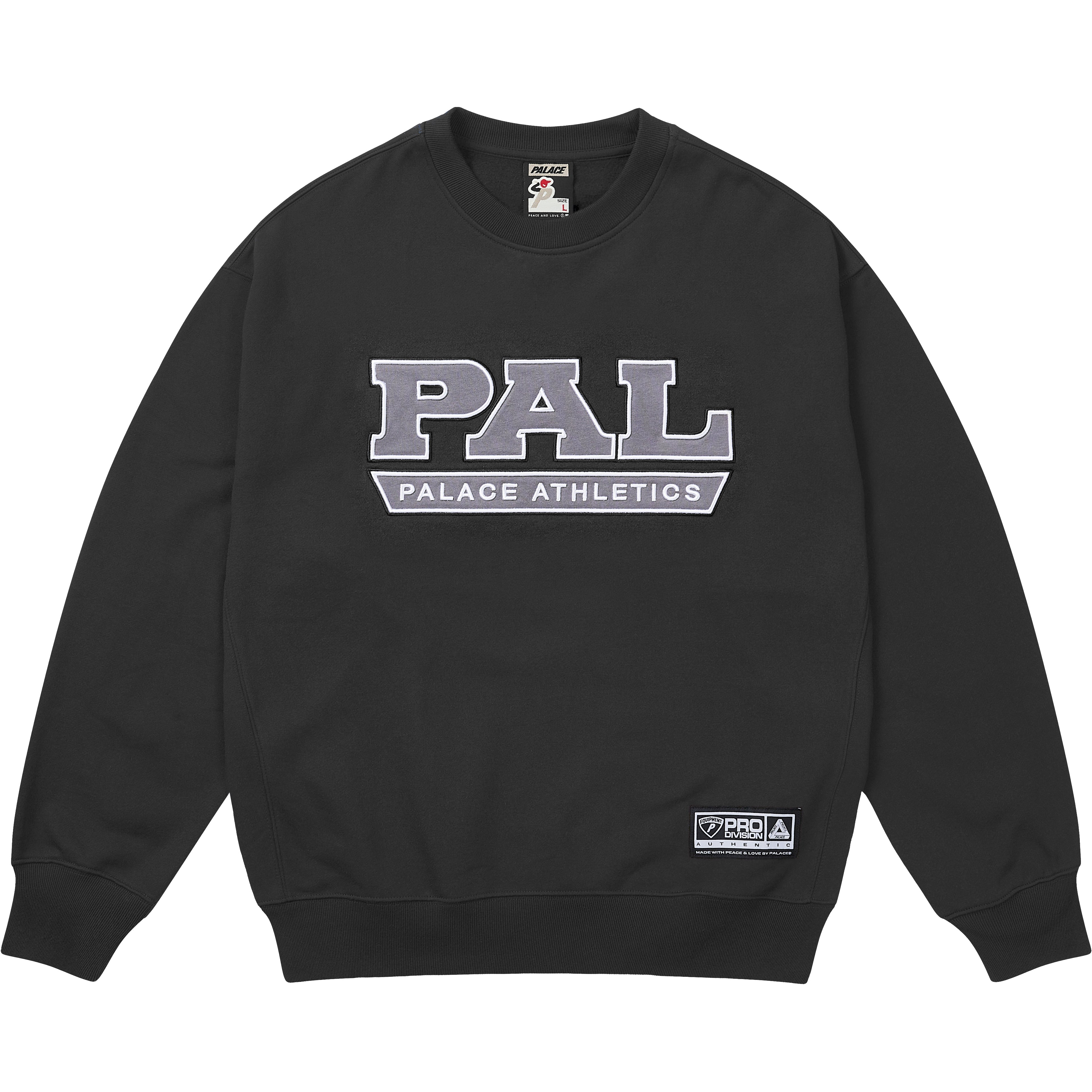 Thumbnail PAL ATHLETICS CREW BLACK one color