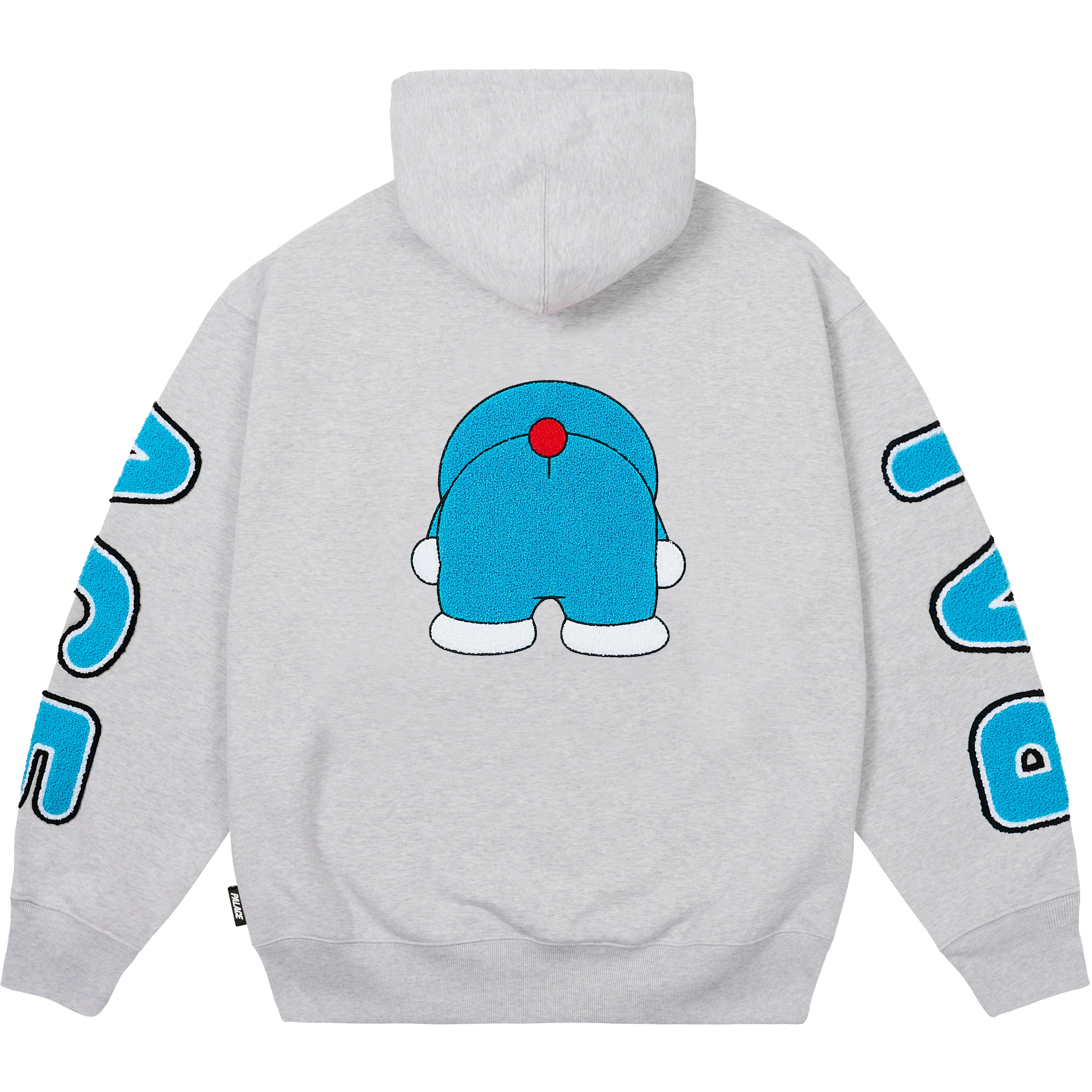 Thumbnail PALACE DORAEMON HOOD GREY MARL one color