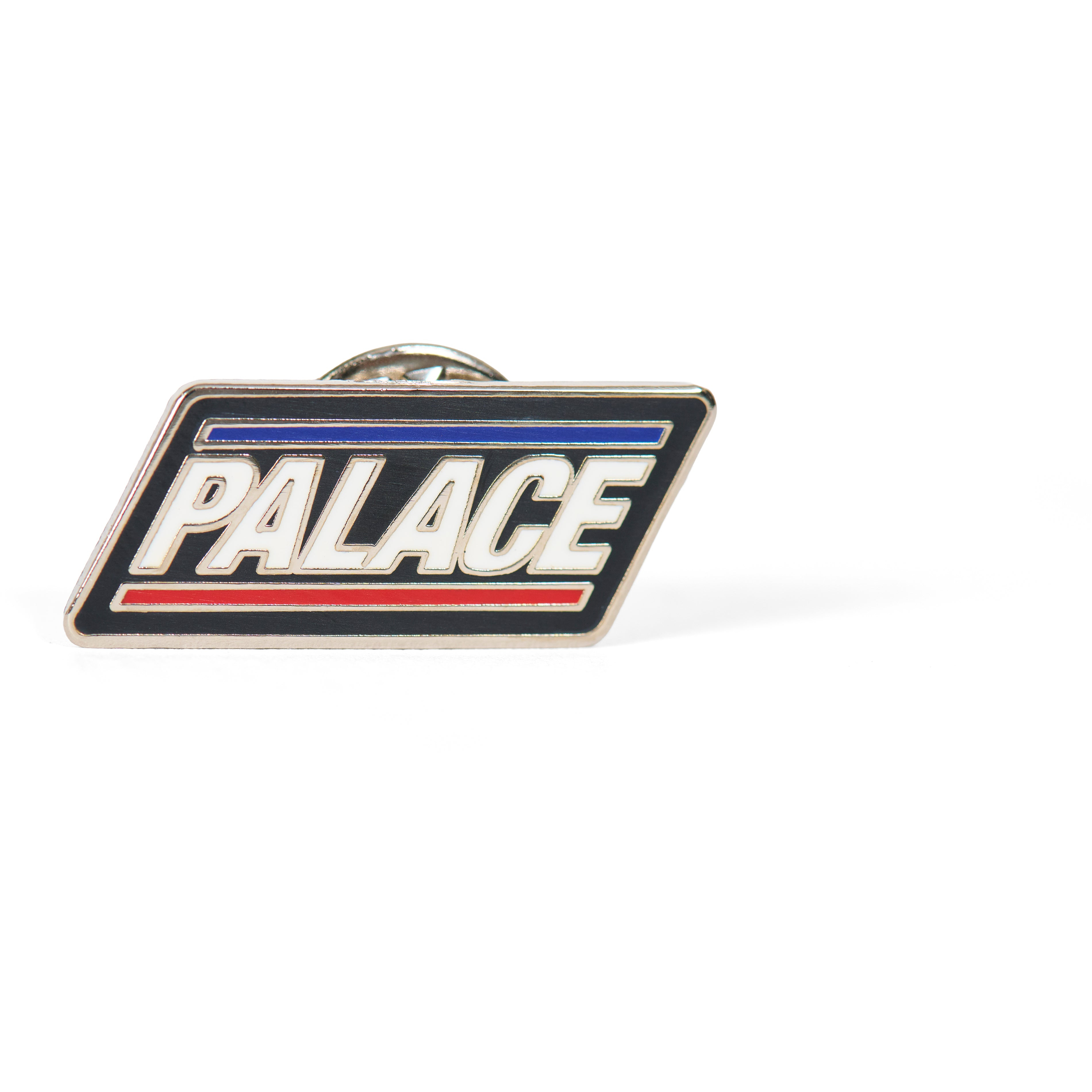 BASICALLY A PIN BADGE BLACK / SILVER one color