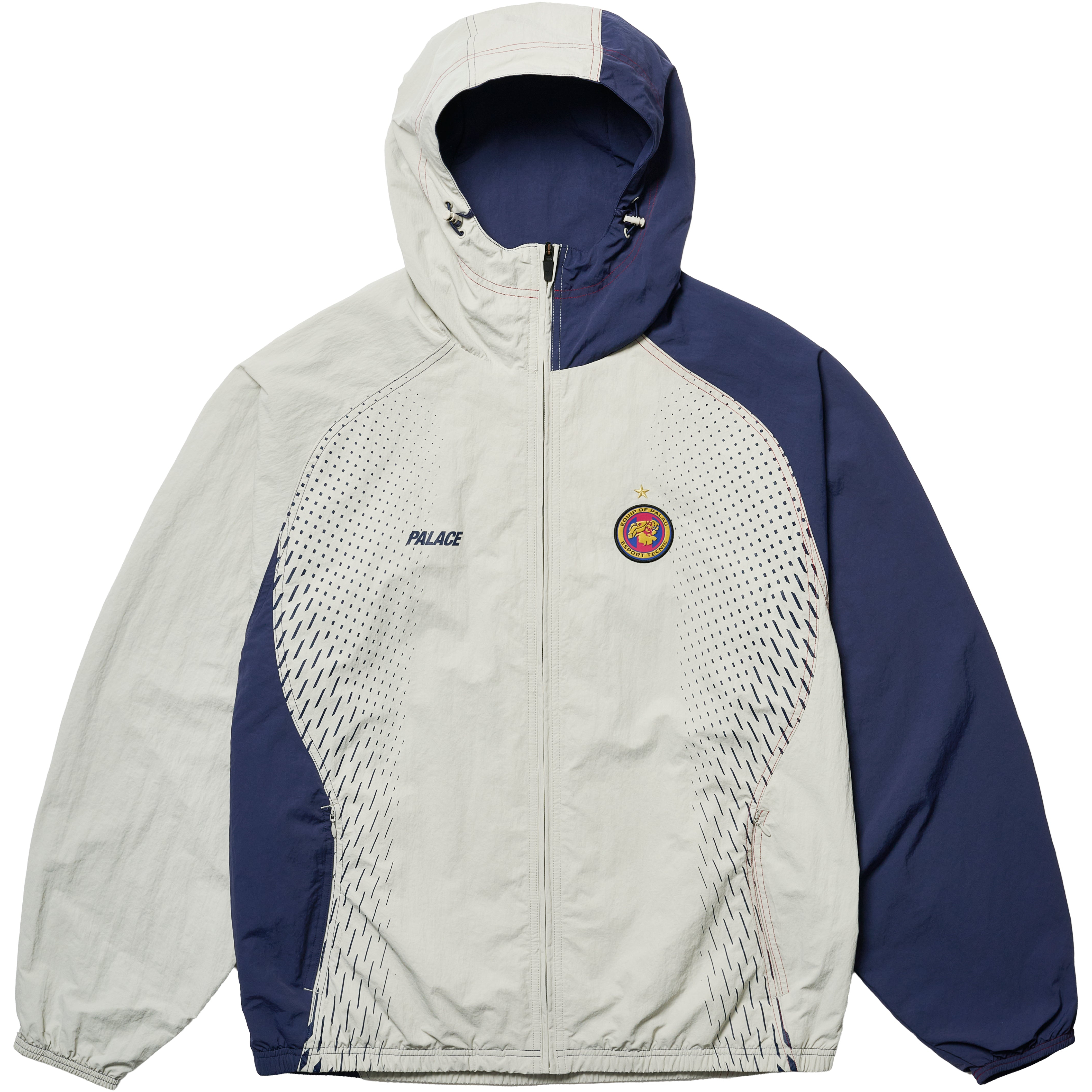 Thumbnail PRO TEAM HOODED SHELL JACKET GREY one color