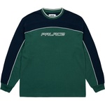Thumbnail MESH PANEL LONGSLEEVE RACEY GREEN one color