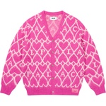 Thumbnail HAIRY HEART KNIT PINK one color