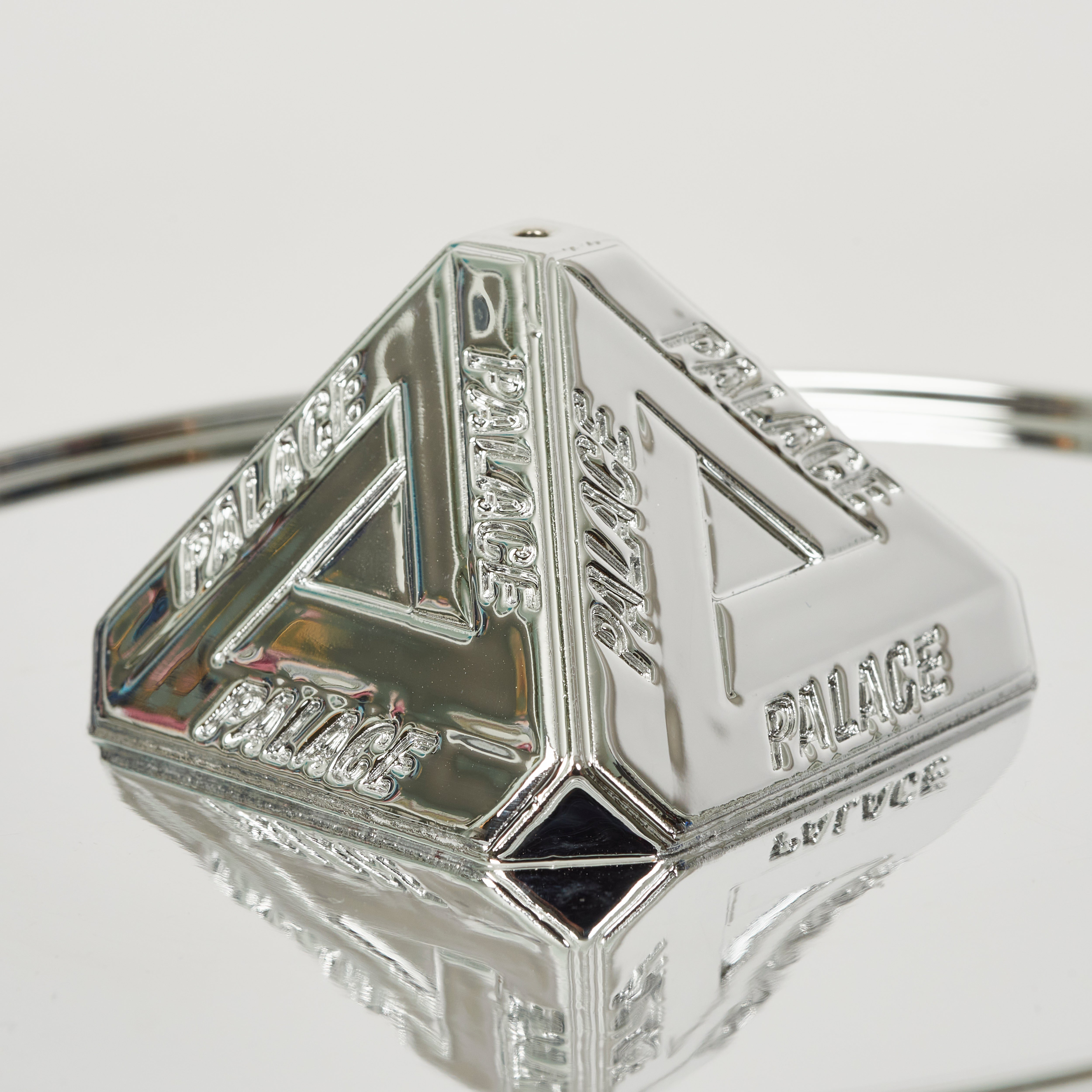 TRI-FERG INCENSE HOLDER SILVER one color