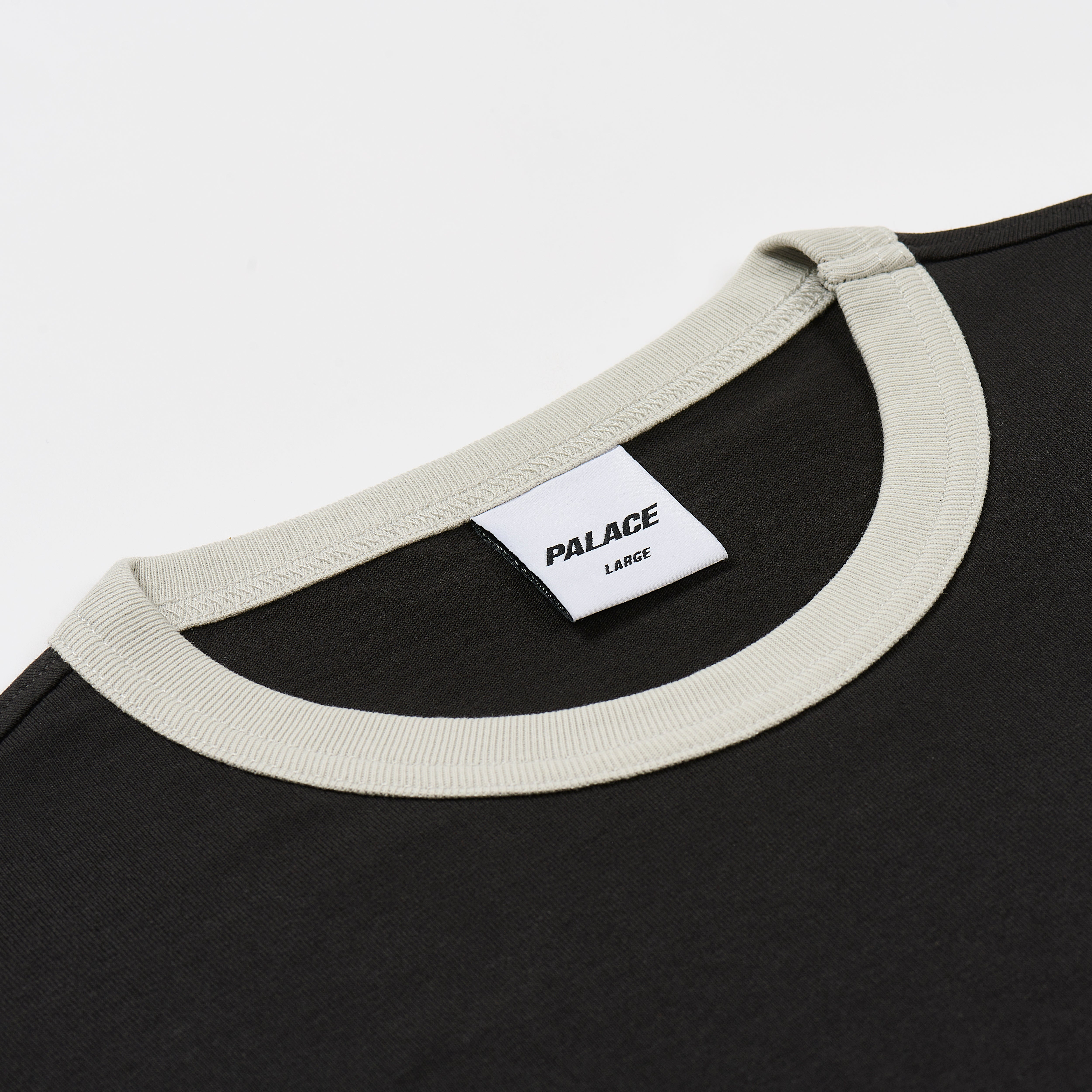 Thumbnail ELIPSE RINGER T-SHIRT BLACK one color