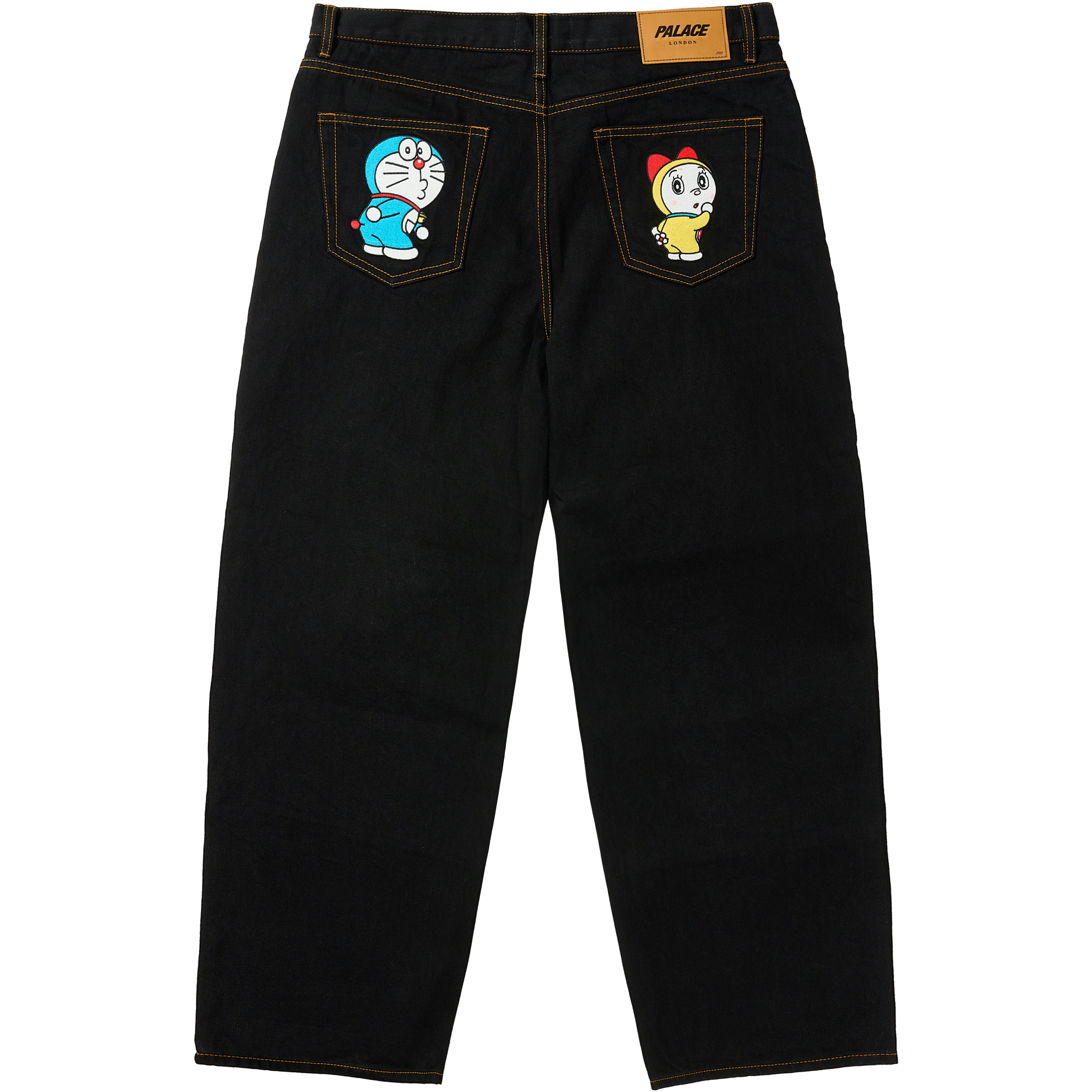 Thumbnail PALACE DORAEMON P90 JEAN BLACK STONE WASH one color