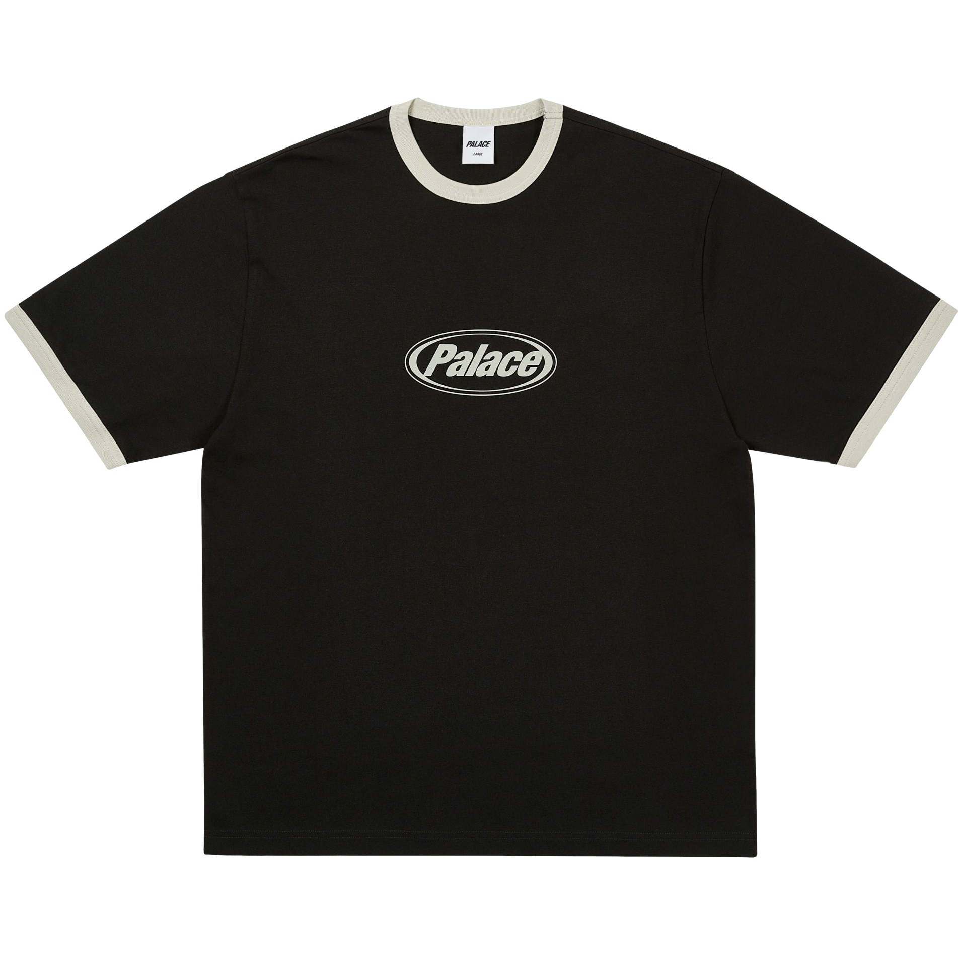 Thumbnail ELIPSE RINGER T-SHIRT BLACK one color