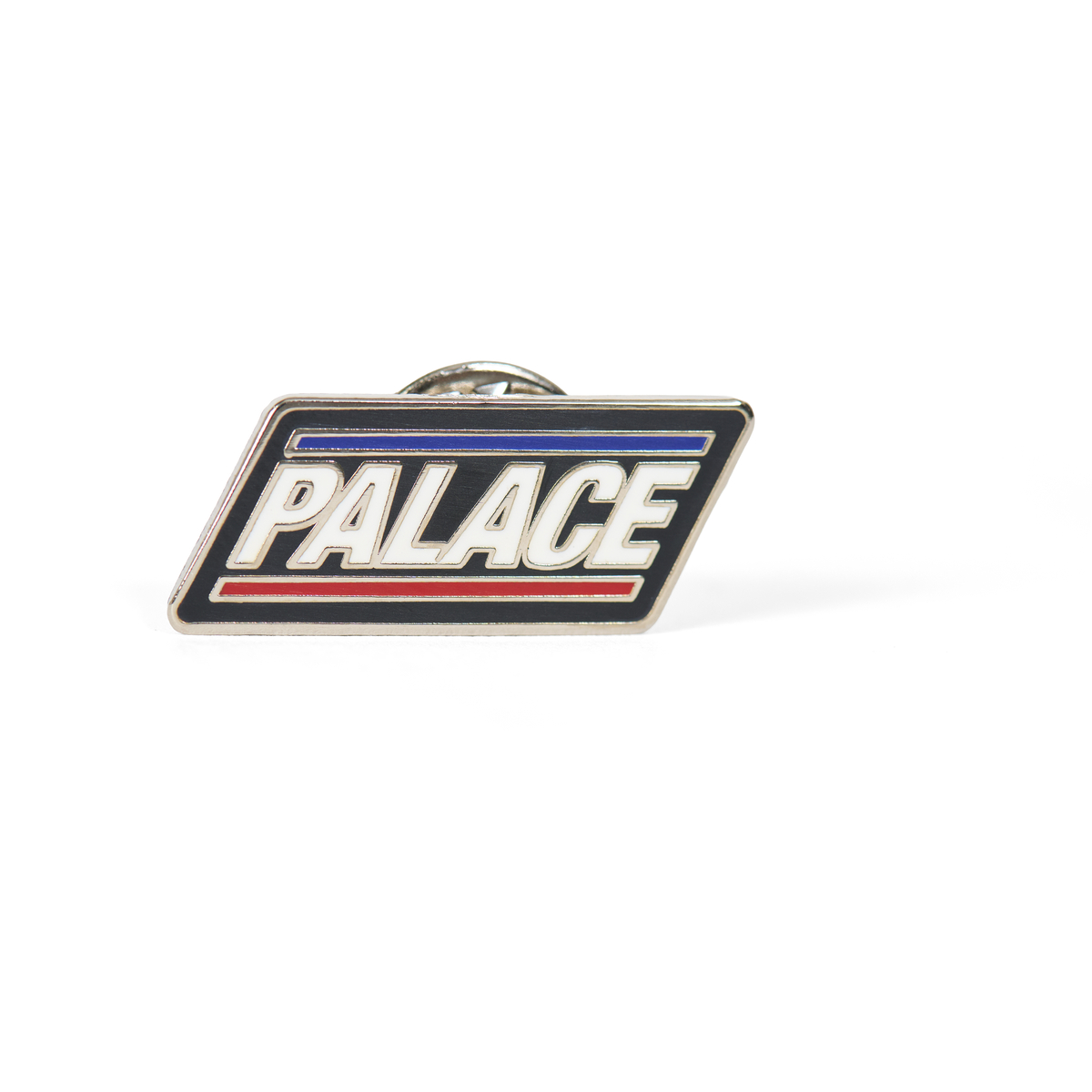 Palace BASICALLY A PIN BADGE BLACK / SILVER