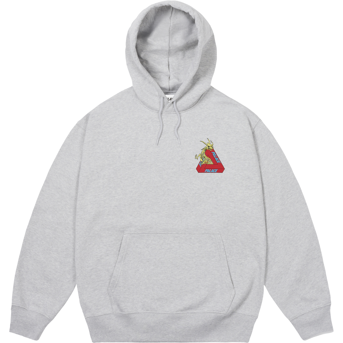 Palace DRAGON BONES TRI HOOD GREY MARL