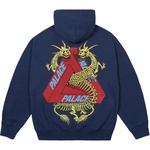 Thumbnail DRAGON BONES TRI HOOD NAVY one color