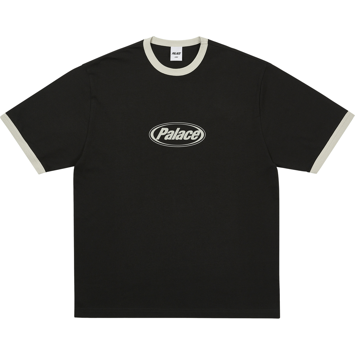 ELIPSE RINGER T-SHIRT BLACK one color