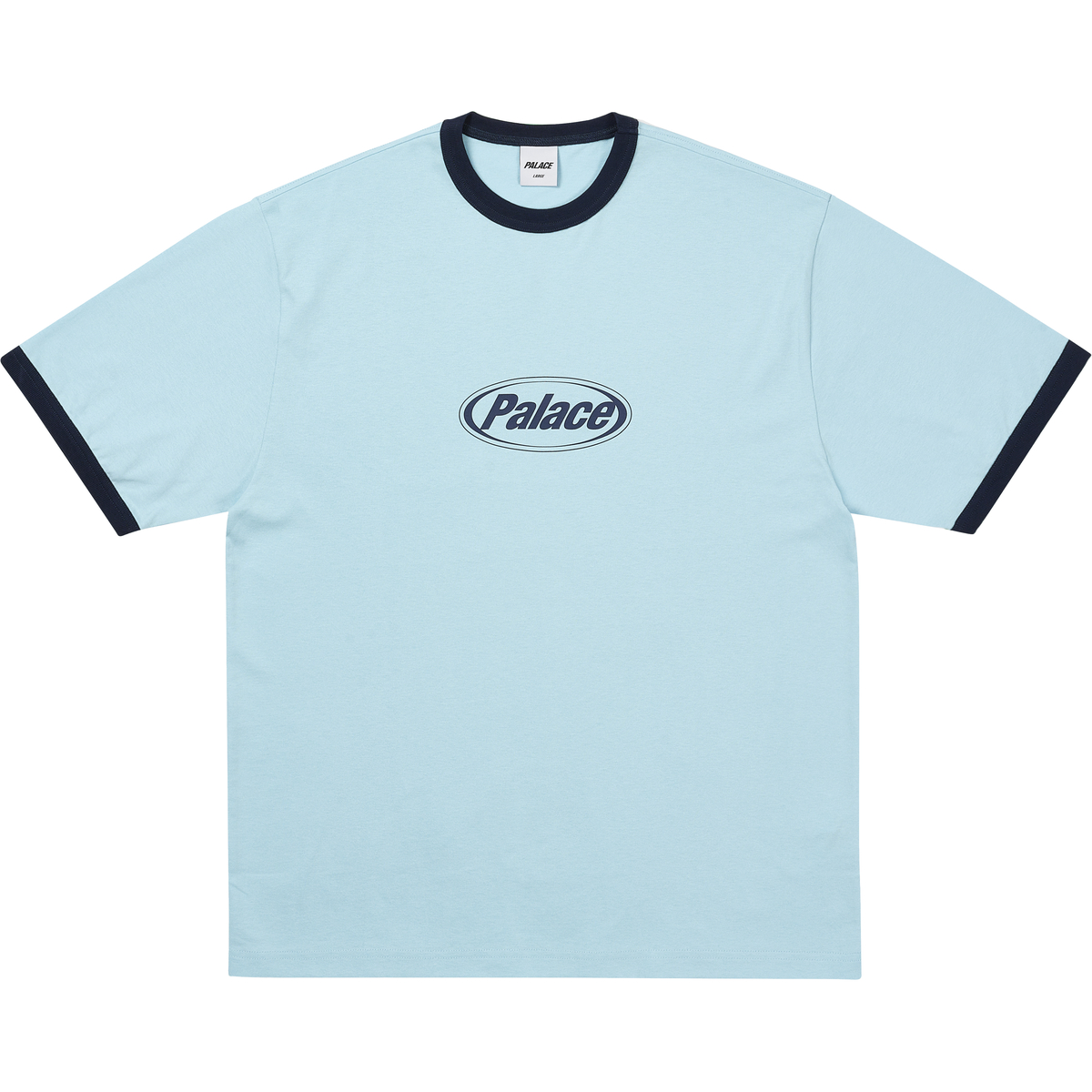 ELIPSE RINGER T-SHIRT SKYLINE BLUE one color