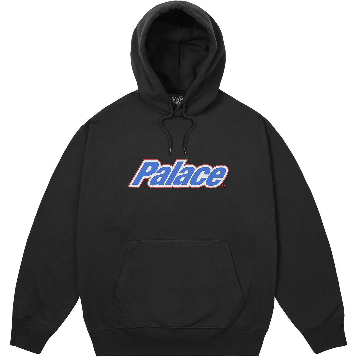 FONT HOOD BLACK one color