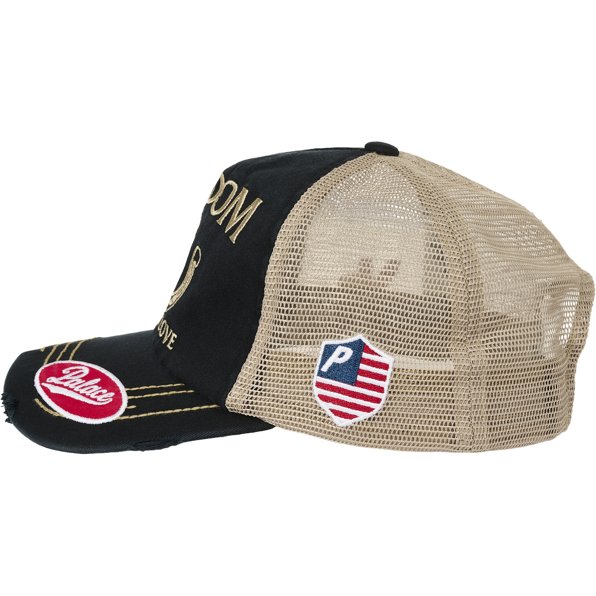 Thumbnail FREEDOM DISTRESSED TRUCKER BLACK one color