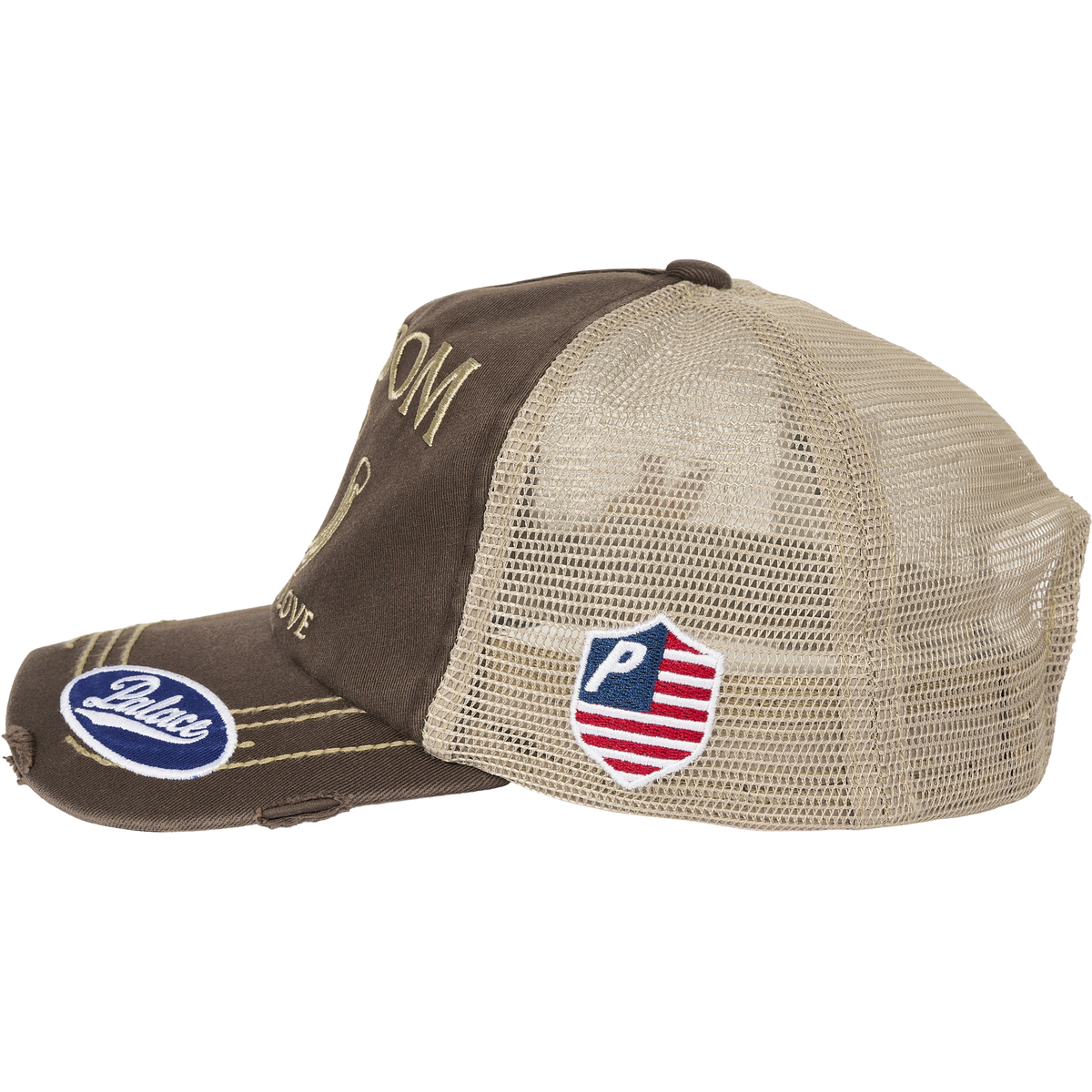 Thumbnail FREEDOM DISTRESSED TRUCKER FOX one color