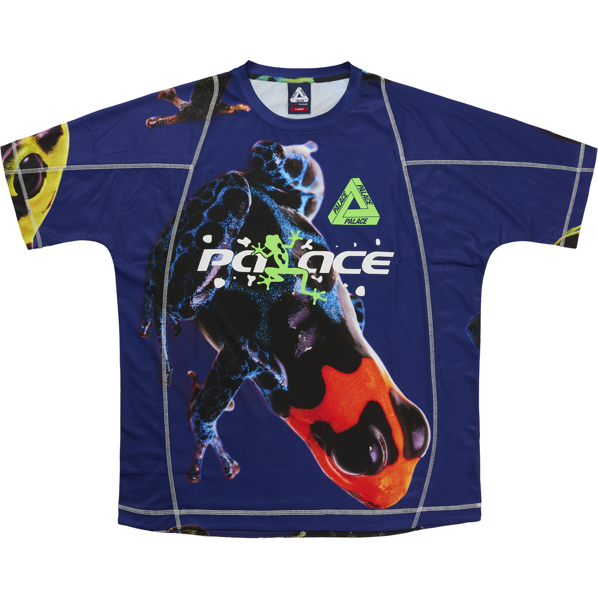 Palace FROGGER TECH JERSEY BLUE FROG
