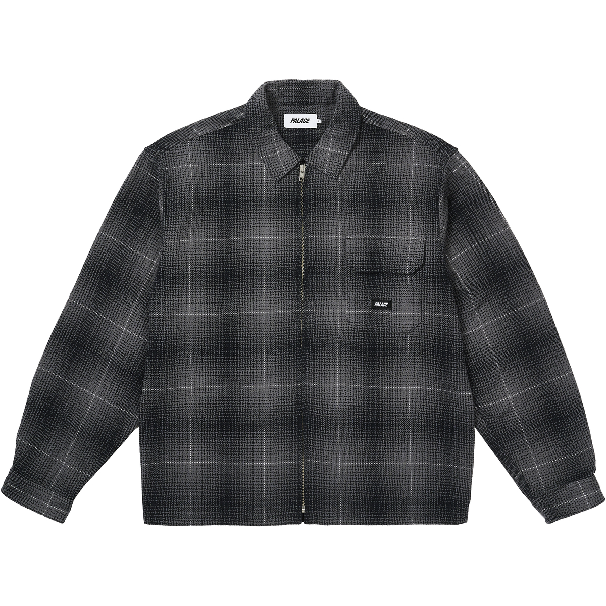 Thumbnail GHOST ZIP SHIRT BLACK one color