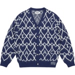 Thumbnail HAIRY HEART KNIT BLUE one color